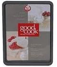 GoodCook Everyday Baking Sheet with Carbon Steel Construction & Scratch-Resistant Metal-Utensil Safe Nonstick, 9 x 13-Inch (Pack of 3)