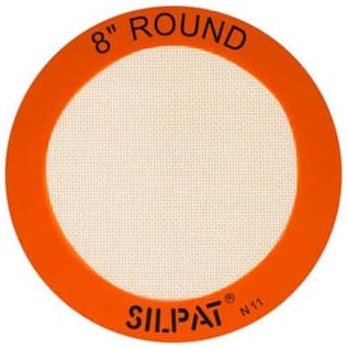 Silpat The Original Round Cake Liner Non-Stick Silicone Baking Mat, 9" (Pack of 2)