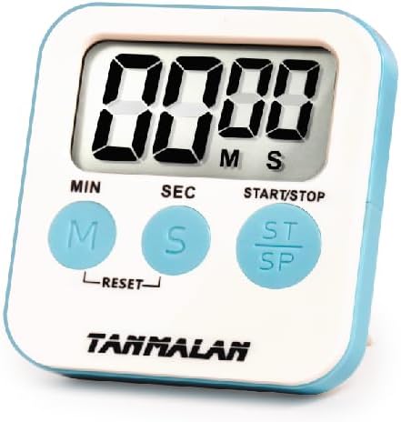Tanmalan Kitchen Timers Count Down-up (6.0-b-Blue)