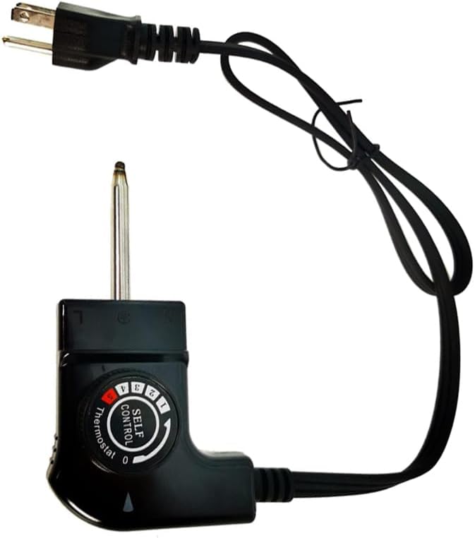 Power Cord for Electric Grill Pan Compatible for Hamilton Beach,Chefman Electric Griddle,IFITTING,Crux Gasless Grill,Presto,Bella,Electric Skillet 9 Hot Pot Power Cord with Adjustable Thermostat