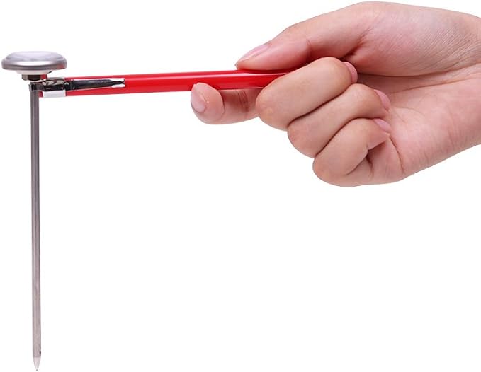 Instant Read 1-Inch Dial Thermometer,Best for The Coffee Drinks,Chocolate Milk Foam