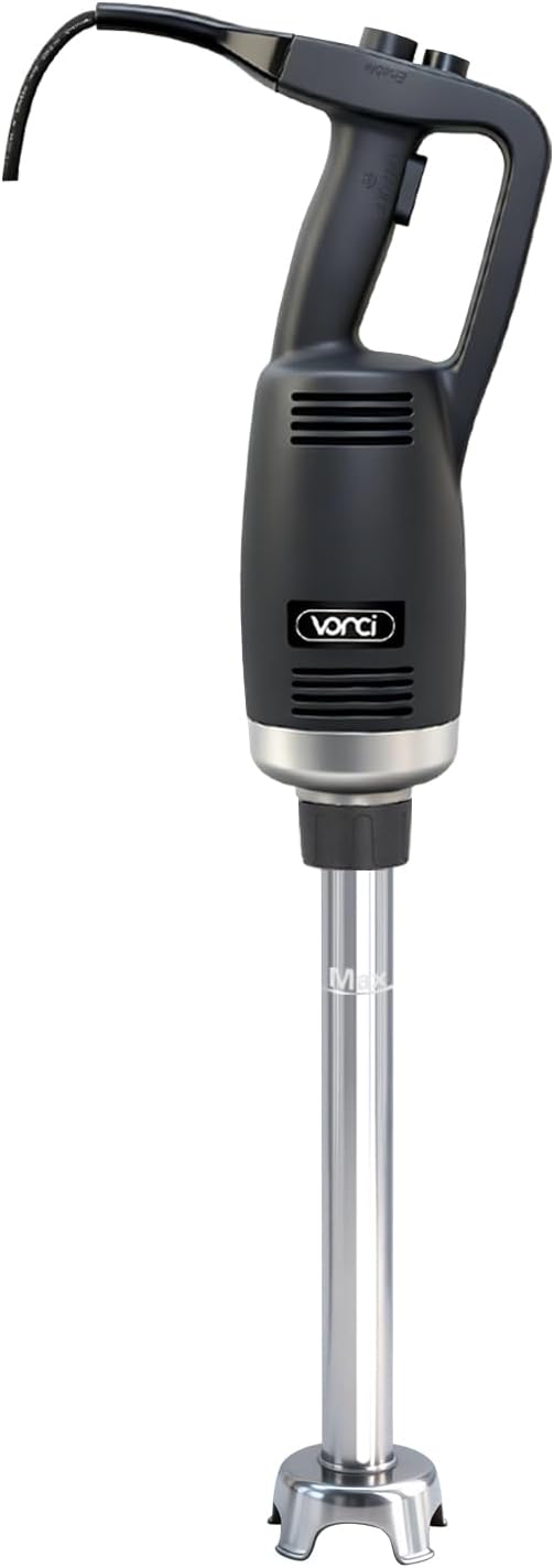 VONCI 750W Commercial Immersion Blender, Extra Heavy Duty Hand Blender with Variable Speed 8000-19000RPM, Handheld Stick Mixer with 20" SUS 304 Shaft, Commercial Emulsifier for Restaurant Kitchen.