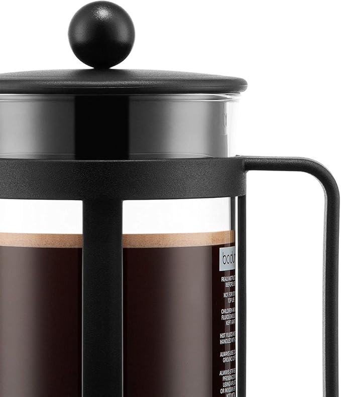 Bodum Kenya 8-Cup French Press Coffee Maker, 34-Ounce, Plastic, Black