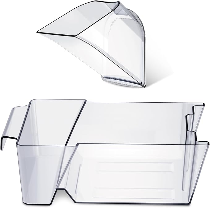 Food Storage Container & Food Chute Accessories Set for ONCE FOR ALL Safe Mandoline Slicer Plus