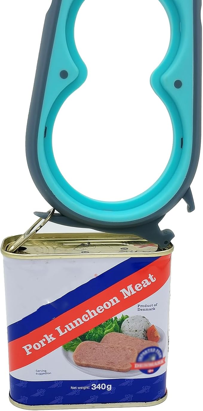 Jar & Bottle Opener with Gripper Pad for Weak Hands, Seniors with Arthritis | Multifunction Lid Opener & Kitchen Gadgets, Adjustable, Non-slip, Effortlessly Open Jar Lids Bottle Caps and Pull-tab Cans