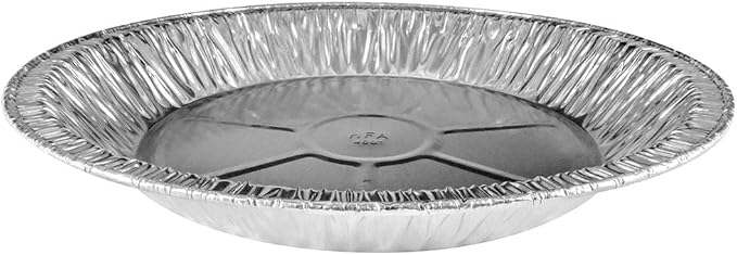 Handi-Foil 11" Disposable Aluminum Foil Pie Pans- Extra-Deep (pack of 25)
