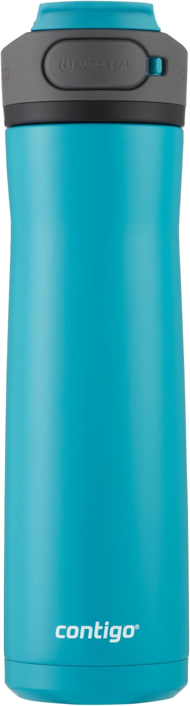 Contigo Cortland Chill 2.0 Stainless Steel Water Bottle with AUTOSEAL Lid 24 oz Juniper and Azalea (Pack of 8)
