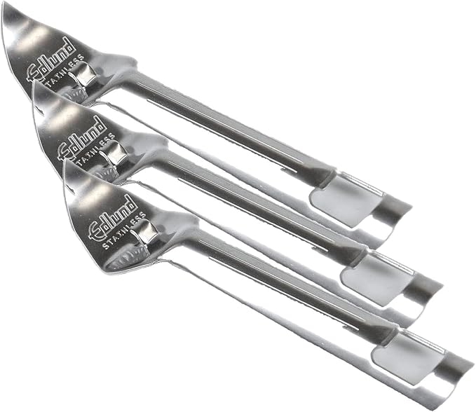 Edlund 50SS Stainless Steel King Size Can Punch/Bottle Opener (Pack of 3)