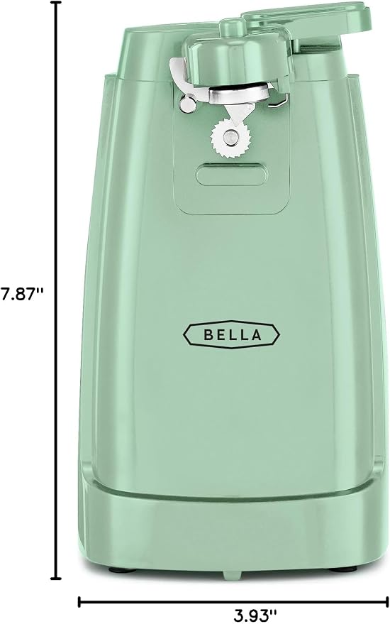 bella Electric Can Opener, Sage