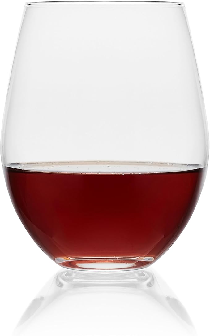 Mikasa Samantha Stemless Wine Glass, Set Of 4, 21 Ounce