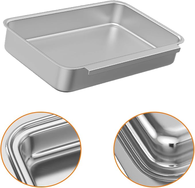 BBQ Future 93305 83156 Grill Grease Tray for Weber Spirit 200/300 Genesis and Genesis II 200/300 Series, 7515 Grease Catcher Tray with 10 Pack Drip Pan Liners Replacement Part for Most Weber Gas Grill