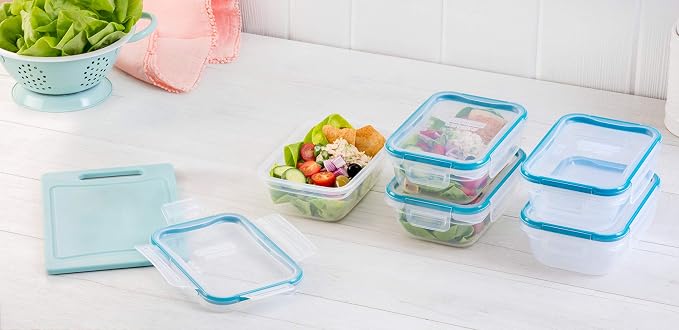 Snapware Plastic Total Solution (5-Pack, 3-Cup) Food Storage Containers Set