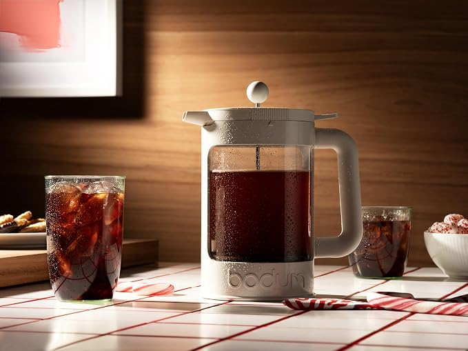 Bodum 51oz Cold Brew Coffee Maker, White - Made in Portugal