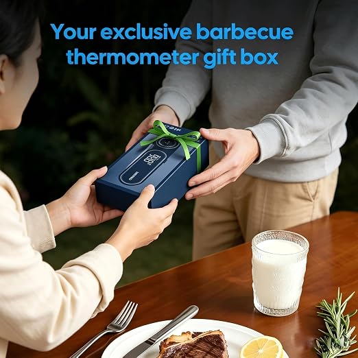 INKBIRD Rechargeable Digital Food Thermometer for Cooking | Instant Read Grill Thermometer USB-C, Meat Thermometer for Outdoor Gas Grill Baking Waterproof Magnet, 180° Rotating Display
