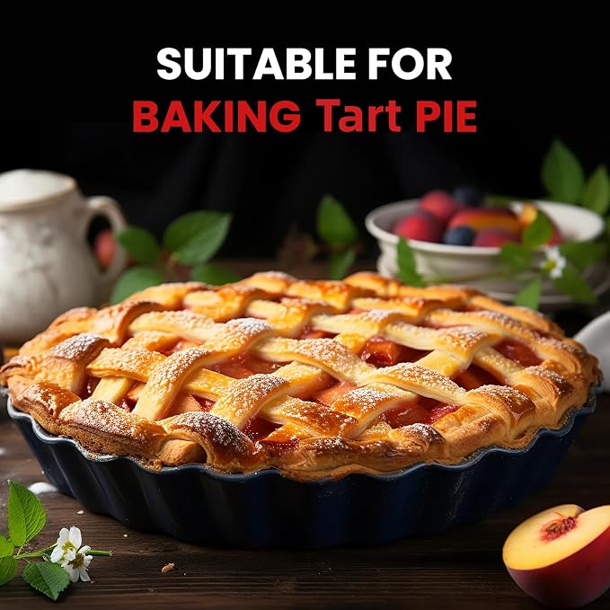 Pie Weights for Blind Baking 10" Tart Pan,Silicone Pie Weight for Baking Crust,Reusable Pies Crust Weights – for Pies/Tart/Quich– Food-Safe,Dishwasher Safe – Designed Exclusively for 10 in. Tart Pan