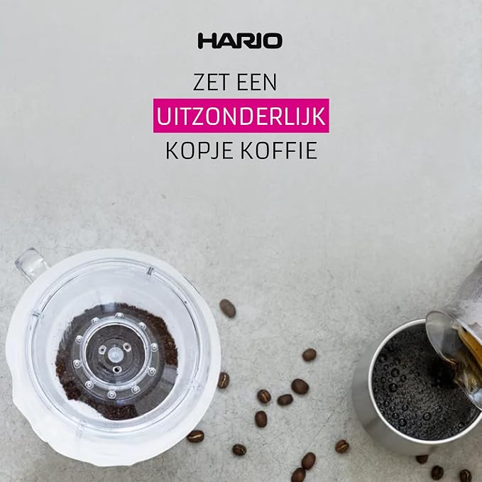 Hario V60 Ceramic Coffee Dripper Pour Over Cone Coffee Maker Size 01, Red