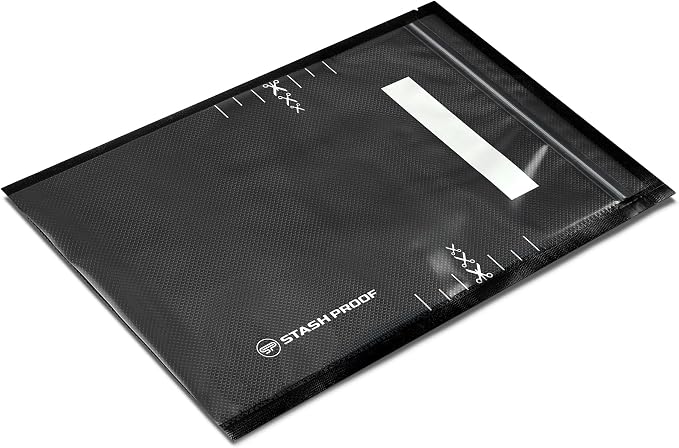 Vacuum Seal Zipper Bags 8" x 12" (100 Count) 5.5 Mil (Black & Clear) Precut BPA Free Resealable Heavy-Duty Commercial Grade Food Sealer Bags for Food Saver,Sous Vide, Meal Prep, Freezer Storage