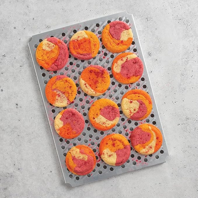 Nordic Ware Naturals High Sided Half Sheet Pan with Multi-Purpose Oven and Cooling Rack