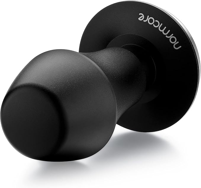 Normcore Coffee Tamper 51.5mm - Spring-loaded Tamper - Barista Tools - Barista Tools - Barista Coffee Tamper with Anodized Aluminum Tamper Stand Holder - Stainless Steel Flat Base