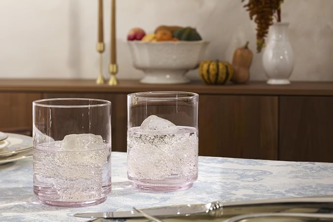 Lenox 897838 Tuscany Classics Stackable Tall Glasses, Set Of 4, Blush