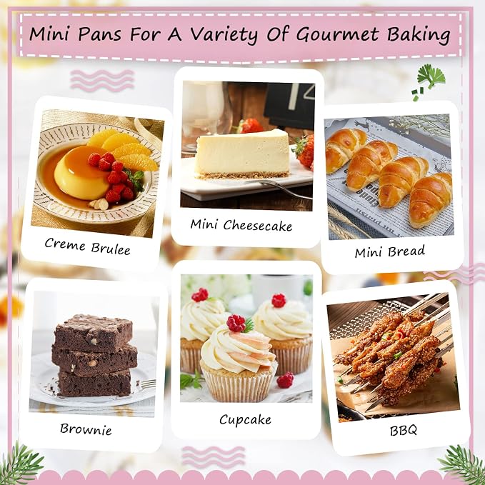 LNYZQUS Mini Loaf Cake Pans with Lids 100 Pack, Small Foil Baking Tins | 6.8oz Rectangle, Pink, Disposable Aluminum Cake Cups, Individual Dessert Containers for Bakery Bake Sales
