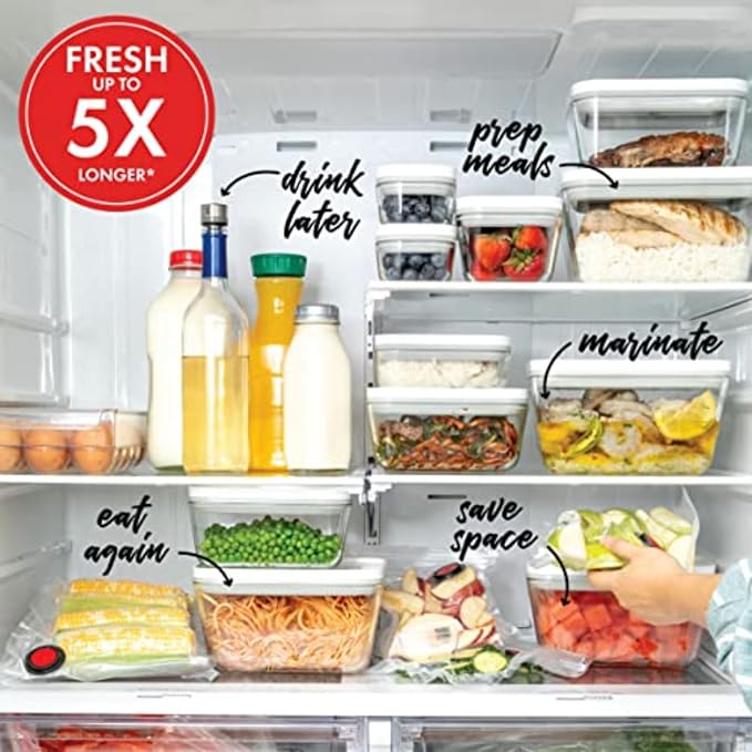 ZWILLING Fresh & Save 10-pc Vacuum Sealer Bags, Sous Vide Bags, Meal Prep - Small