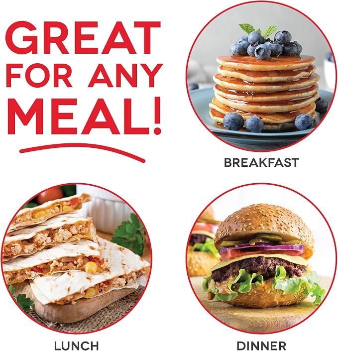 DASH Everyday Nonstick Electric Griddle for Pancakes, Burgers, Quesadillas, Eggs & other on the go Breakfast, Lunch & Snacks with Drip Tray + Included Recipe Book, 20in, 1500-Watt - Aqua