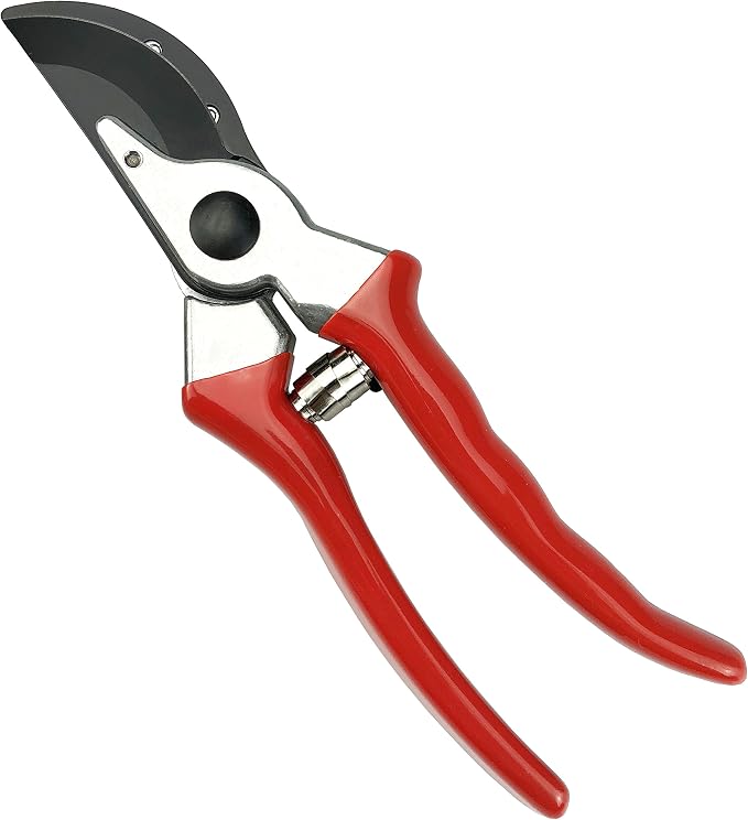 gonicc 8" Professional Sharp Bypass Pruning Shears (GPPS-1002) | Arthritis Friendly Garden Scissors & Plant Clippers, Sap Groove Design, Effortlessly Prunes 3/4" Branches.