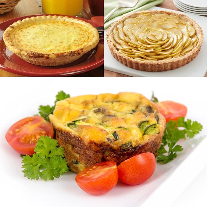 Waytiffer 50 Pack - Pie Pans 4 inch,Mini Pie Tins HEAVY-DUTY Disposable Aluminum Foil Tart/pie Pans for Baking Easily Stack & Store, Freeze & Reheat