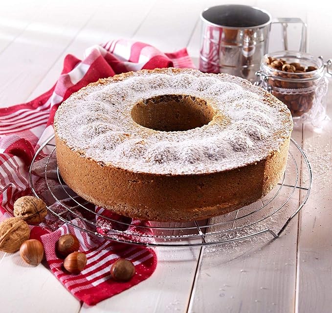 Mingcao 9 Inch Springform Pan, Nonstick Cake Pan, Heavy Duty Cheesecake Pan, Ice-Cream Cake Pan, 2 in 1 with Removable Bottom and Quick-Release Latch for Oven Baking - Gray