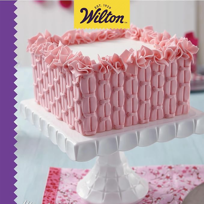 Wilton Aluminum Square Cake Pan, Even Heating, 8 x 8 in.