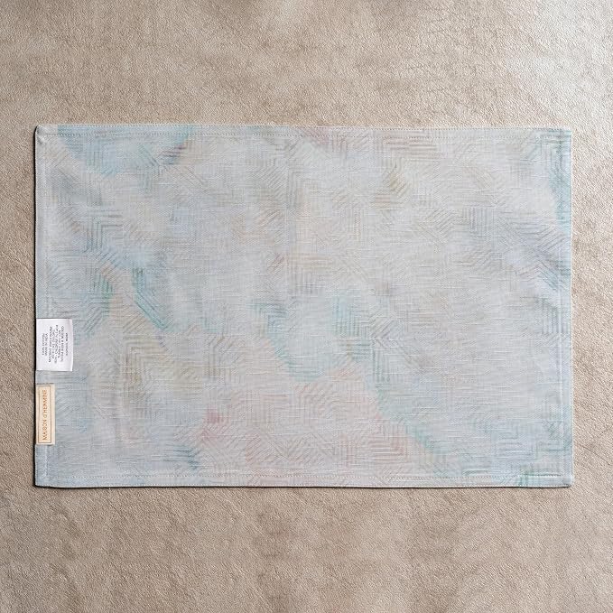 Maison d' Hermine Placemats Set of 4 Reusable 100% Cotton (13"x19") | Cloth Place Mats Washable Table Mats for Kitchen Dining Party Wedding Hotel Home Restaurant Spring Summer - Flying Birds