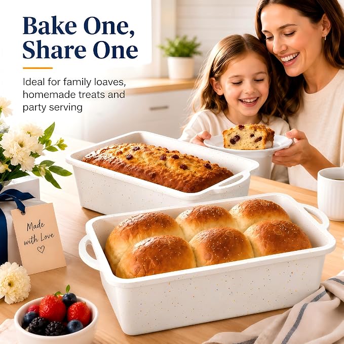 Single 9x5 Family Size Silicone Loaf Pan, BPA-Free Reinforced For Meal Prep | Practical 9x5 Family-Sized Pan Silicone, Thickened Rim Holds Shape & Helps Release Bread, Meatloaf For Daily Meal Prep