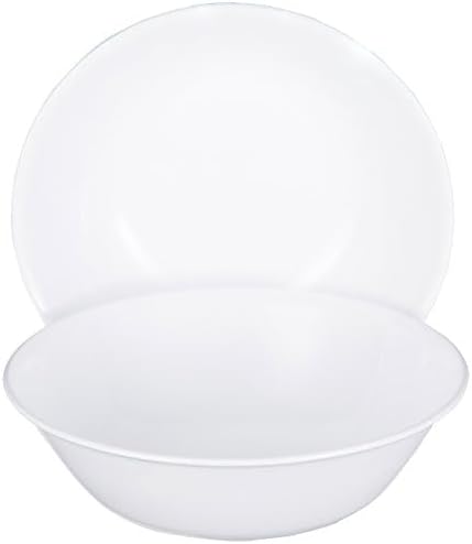 Corelle Livingware Winter Frost White 2qt Serving Bowl - 1 Bowl - 2 Quart - Chip Rsistant Glass | Chip Rsistant Glass