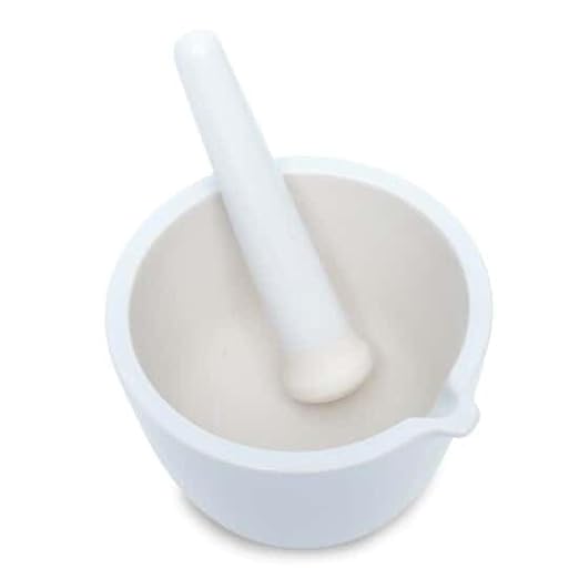 Cole-Parmer Mortar and unwanted-Bugle Set, Porcelain, 1900 mL