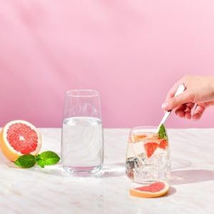 KROSNO Water Glasses Set of 6, 23.7 oz, Modern Collection | Drinking Glasses, Lead-Free Crystal Glassware, Juice Glasses, Water Glass Set, Dishwasher Safe, Made in Europe