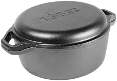 Lodge Chef Collection 6qt Double Dutch Oven