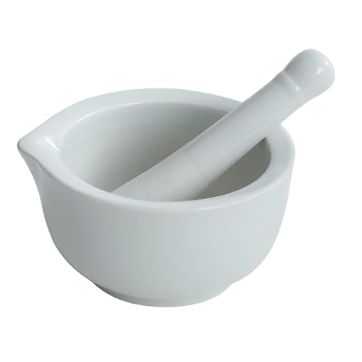 Porcelain Mortar and Pestle Spice Garlic Herb Grinder, Mixing Grinding Bowl Crusher Set, Restaurant Kitchen Tools-Black