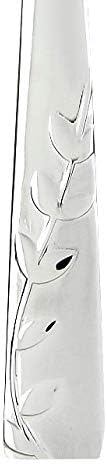 Cambridge Silversmiths 268320R Blossom Sand 20-Piece Flatware Silverware Set, Service for 4, Stainless Steel, Includes Forks/Knives/Spoons, Brushed Finish (Pack of 3)