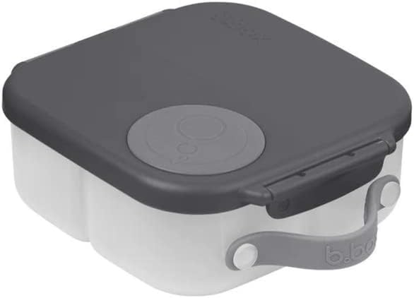b.box Mini Lunch Box, Snack Containers for Kids, Lunch Box Kids, 4.25 Cup | Bento Box for Kids, Sanck Box, Lunch Containers, Leak Proof, Dishwasher Safe, BPA Free, PFAS Free, Ages 3+ — Graphite