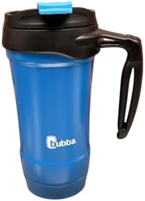 Bubba Hero Stainless Steel Travel Mug with Handle, 18 oz.,Tutti Fruity Blue