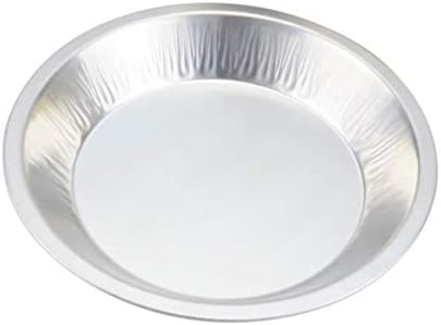 KitchenDance Disposable Heavyweight Aluminum Foil Round Baking Pan, 1070, Silver, 36 Ounces