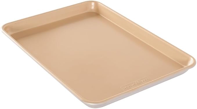 Nordic Ware Naturals Aluminum NonStick Jelly Roll Baking Sheet