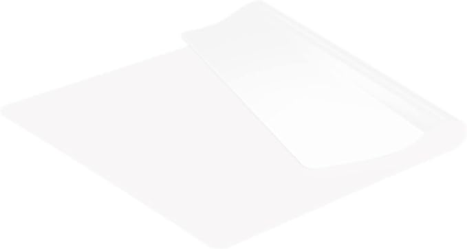 Extra Large Silicone Mat for Kitchen Worktop Protector, Thickened Nonstick Heat Resistant Countertop Mat, Nonskid Placemat, Craft Mat, Table Mat (Transparent, 15.7"x23.6")