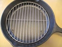 CAMPINGMOON Round Cooling Rack Roasting Rack for Baking Stainless Steel W24 Diameter φ9.5inch/φ24cm