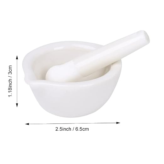 2.5inch Pills Crusher, Grinding Bowls, Ceramics Mortar and Pestle,Porcelain Spice Mill Grinder Set, Handheld Seasoning Mills Grinder with Brush