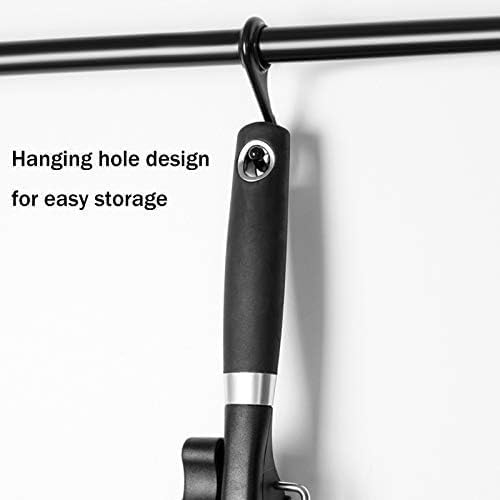Phmnkl Safety Side Cut Manual Can Opener for Seniors & Arthritis, Smooth Edge No Sharp Lid, Ergonomic Soft Grip, Food Grade Stainless Steel, Easy to Use Kitchen Can Opener