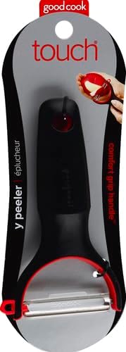 Goodcook Straight Blade Y-Shaped Peeler, Black