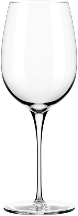 Libbey Signature Kentfield Estate All Purpose Wine Glasses Set of 4, Long Stem Wine Glasses for Red and White Wine, Perfect Glass Goblet Gift Set
