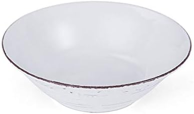 Pfaltzgraff Trellis Serve Bowl, 9", White